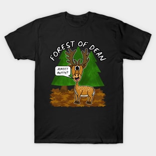 Forest Of Dean Deer Funny Gloucestershire T-Shirt